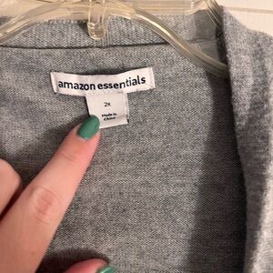 amazon essentials cardigan 2x